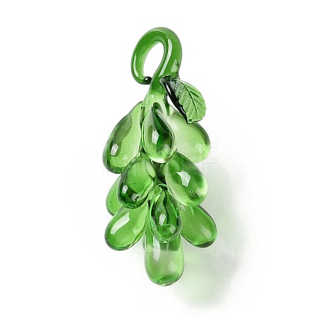Natural Quartz Crystal Dyed Big Pendants G-M432-01A-1