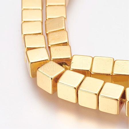 Non-Magnetic Synthetic Hematite Bead Strands G-G652-14G-1