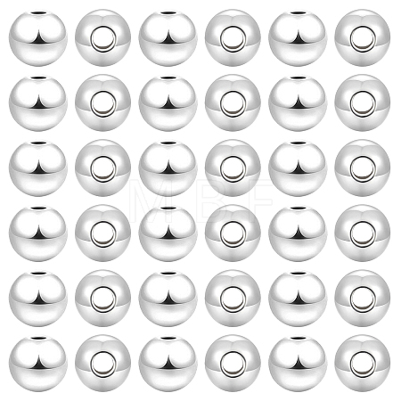 180Pcs 925 Sterling Silver Spacer Beads STER-PH0001-11-1