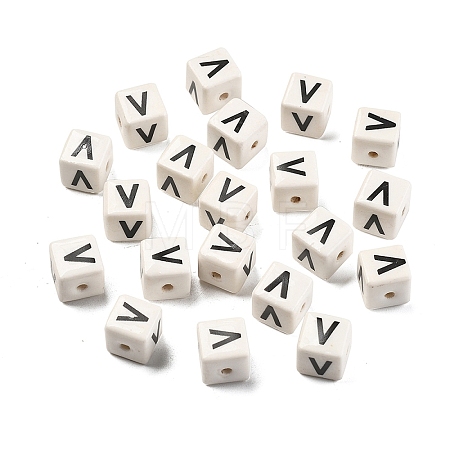 20Pcs Porcelain Beads PORC-FS0001-08V-1