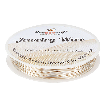 30M Brass Wire KK-BBC0021-58S-1