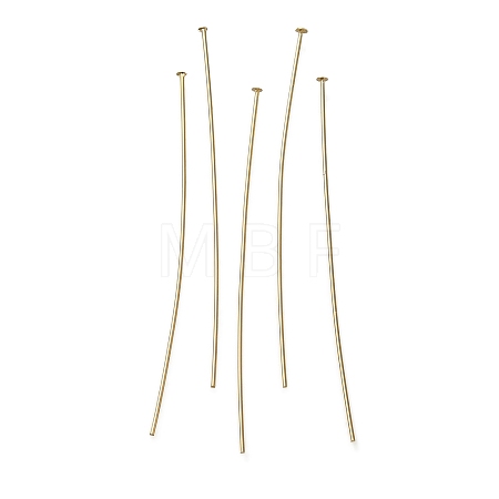 Brass Flat Head Pins KK-H502-01I-G-1