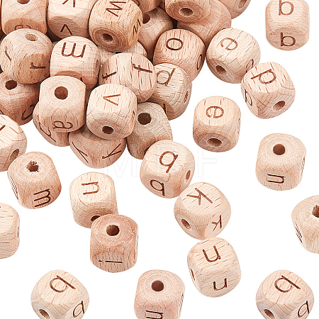 Natural Wood Beads WOOD-WH0112-73B-1