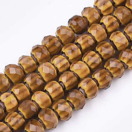 Glass Beads Strands GLAA-S185-01A-03-1