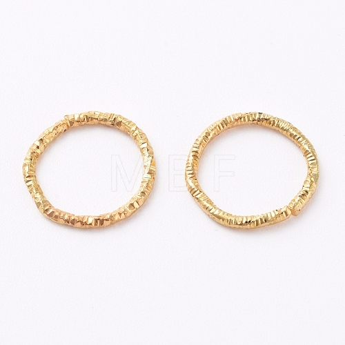 Iron Textured Jump Rings X-IFIN-D086-03-G-1