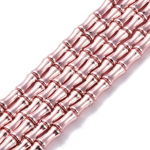 Electroplate Glass Beads Strands EGLA-Q128-13D-1