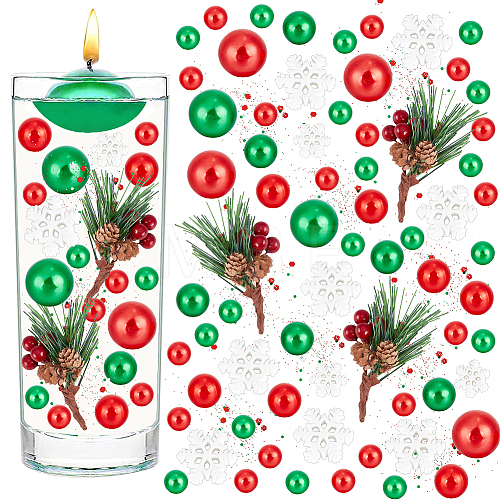 DIY Christmas Vase Fillers for Centerpiece Floating Candles DIY-BC0006-85-1