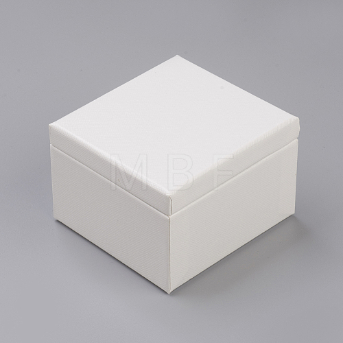 (Holiday Stock-Up Sale)Light Cover Paper Jewelry Ring Box OBOX-G012-01D-1