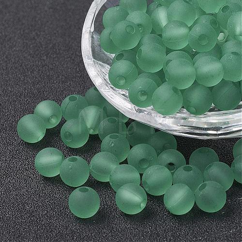 Transparent Acrylic Beads PL704-C14-1