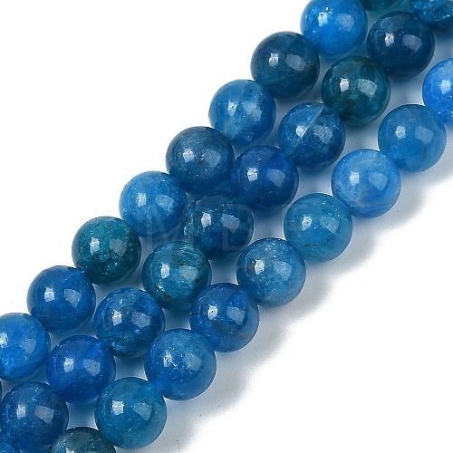 Natural Apatite Beads Strands G-D856-01-6mm-01-1