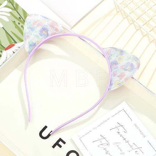 Cute Cat Ear Cloth Hair Bands PW-WGA985C-09-1