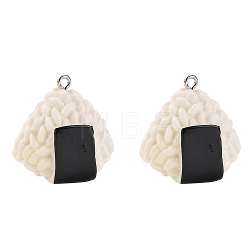 Resin Pendants RESI-T028-22-1