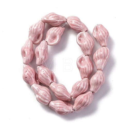 Ocean Series Handmade Porcelain Beads PORC-R002-04D-1