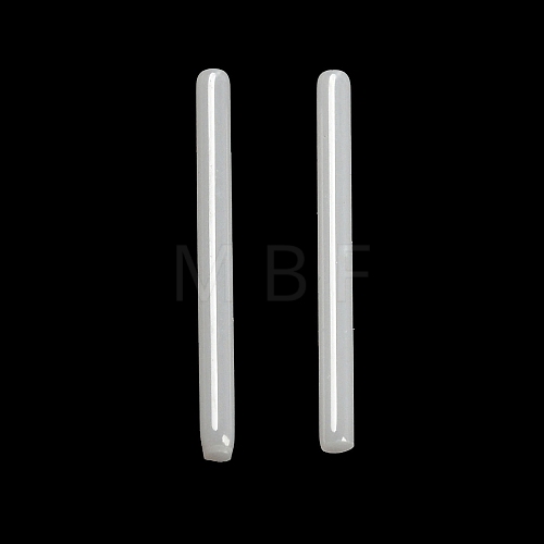 Hypoallergenic Bioceramics Zirconia Ceramic Straight Bar Stud Earrings AJEW-Z014-05A-1