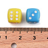 Opaque Acrylic Beads OACR-P028-03B-3