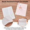 Blank Parchment Paper Envelopes AJEW-WH0038-98B-4