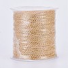 Brass Twisted Chains CHC-Q001-02G-6