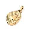 304 Stainless Steel Pendants SA-CBA34D4-03A-G-2