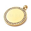 304 Stainless Steel Pendants STAS-F362-02G-2