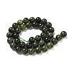 Natural Green Diopside Beads Strands G-K382-B01-03-3