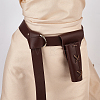 Men's PU Leather Belt Sword Dagger Frog Case DIY-WH0430-219B-3