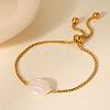 Fashion Stainless Steel Boston Link Chains Slider Bracelets EE0272-6
