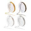 Craftdady 20m 4 Colors Brass Paperclip Chains CHC-CD0001-01-1