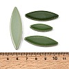 Flat Elongated Leaf Porcelain Mosaic Tiles PR-CBA4734-02D-3