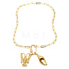 Summer Beach Brass Pendant Necklaces WGEACD0-02-4