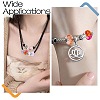 50Pcs Resin European Beads RESI-CJC0050-01B-7