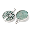 Natural Amazonite Pendants GG-CBA0251-10C-P-2