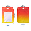 60Pcs Rectangle Glitter Holographic Plastic Resealable Packaging Bags ABAG-TA0001-97A-02-3