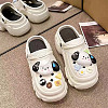 Brass Glass Rhinestone Shoe Decoration Chain FIND-GO00008-6