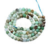 Natural Chrysoprase Beads Strands X-G-S333-4mm-016-2