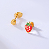 Strawberry Drop Earrings Casual Chic Cute Simple Style IG3704-1