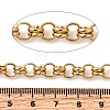 304 Stainless Steel Ring Link Chains CHS-K024-10G-2