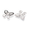 Alloy Rhinestone Pendants FIND-N012-04P-2