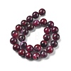 Natural Multi-Color Agate Beads Strands G-A261-B02-14mm-3