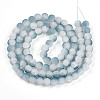 Crackle Glass Beads Strands GLAA-N009-10mm-06-2