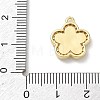 Brass Micro Pave Clear Cubic Zirconia and Enamel Pendants KK-A300-18A-3