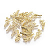 Zinc Alloy Gun Necklace Pendant EA9073Y-G-2