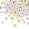 Beadthoven 150Pcs 5 Style Opaque Resin Cabochons CRES-BT0001-03-13