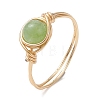 Natural Quartz Finger Rings RJEW-JR00968-4