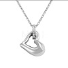 Non-Tarnish Stainless Steel Pendant Necklaces PW-WGC497A-02-1