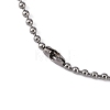 304 Stainless Steel Ball Chain Necklaces CHS-O005-B-1.5mm-4