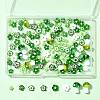 156Pcs 9 Styles Handmade Millefiori Glass Bead Strands LAMP-FS0001-49-6