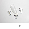 Alloy Rhinestone Cabochons MRMJ-T056-93P-T-1