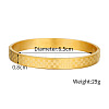 Men's 304 Stainless Steel Bangles WG5FBFC-01-2