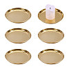 410 Stainless Steel Round Dipping Dish AJEW-WH0410-245-1