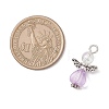 Transparent Acrylic Pendants PALLOY-JF04252-2